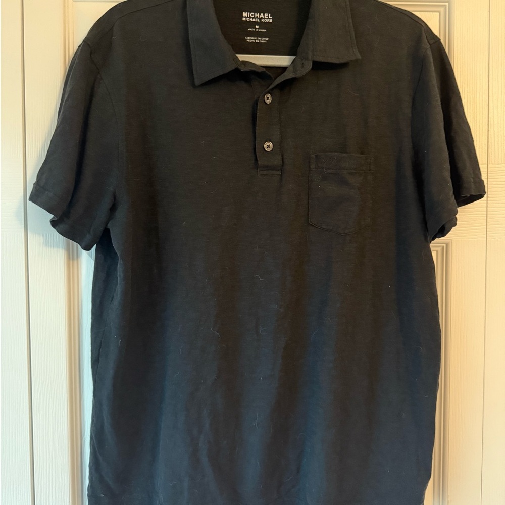 Michael Kors Black Men's Polo Shirt